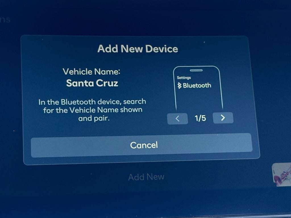 2026 Hyundai Santa Cruz SEL Activity