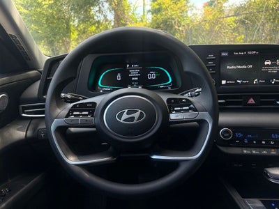 2026 Hyundai Elantra Hybrid Blue