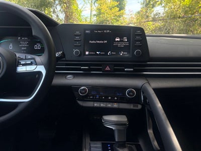 2026 Hyundai Elantra Hybrid Blue