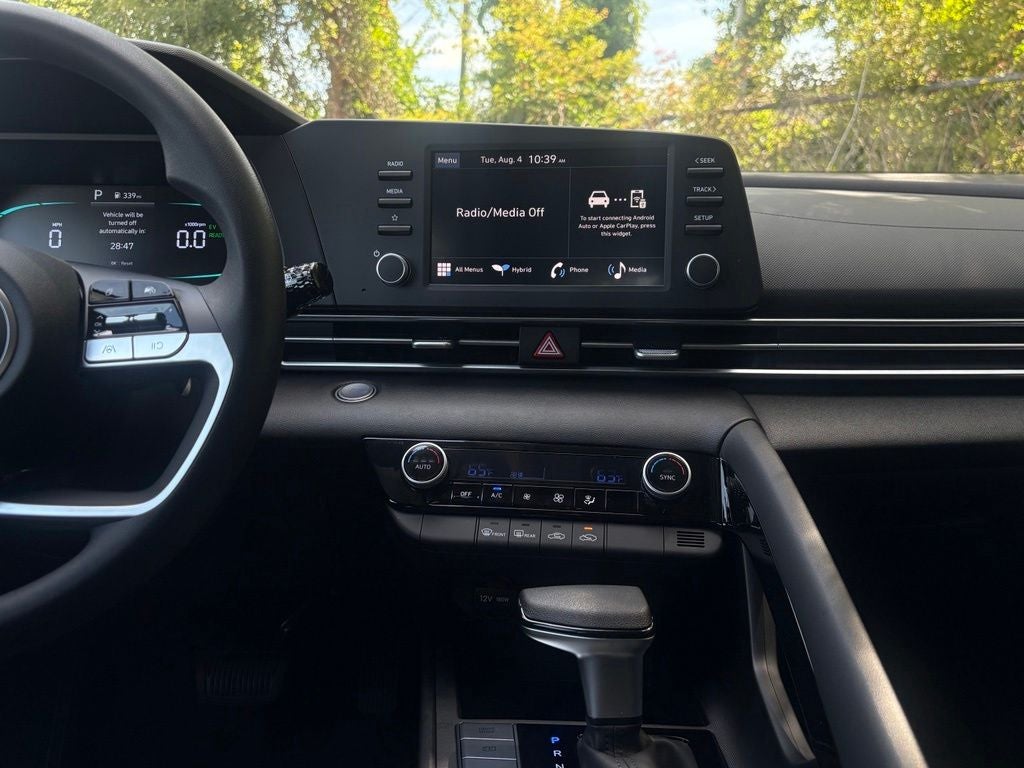 2026 Hyundai Elantra Hybrid Blue