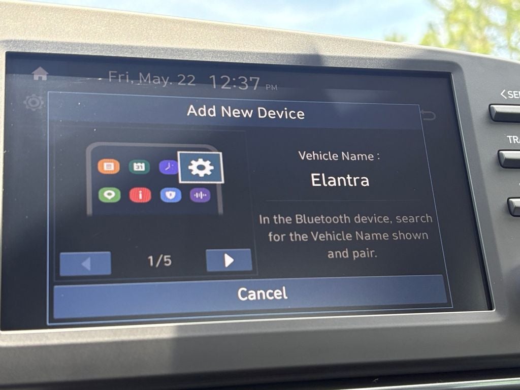 2026 Hyundai Elantra Hybrid Blue