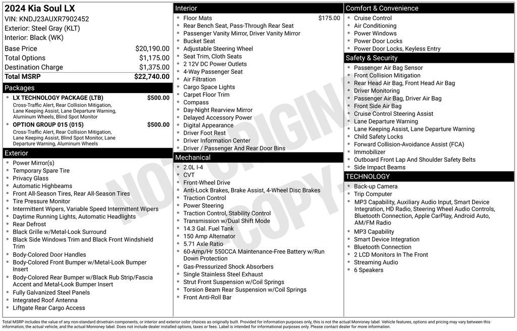 2024 Kia Soul LX
