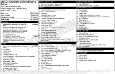 2021 Jeep Wrangler Unlimited Sport S 4x4