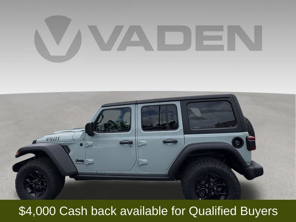 2026 Jeep Wrangler WRANGLER 4-DOOR WILLYS