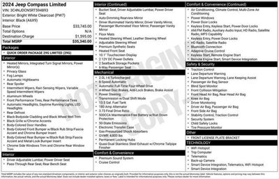 2024 Jeep Compass Limited 4x4