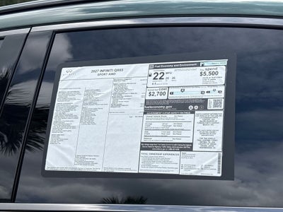 2027 INFINITI QX65 Sport AWD