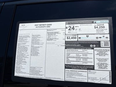 2027 INFINITI QX60 Autograph AWD
