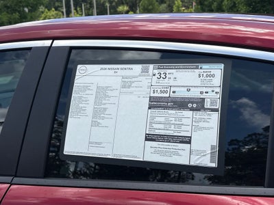 2026 Nissan Sentra SV