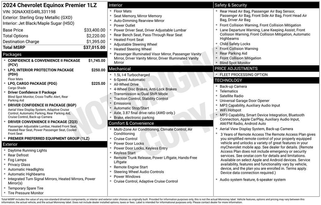 2024 Chevrolet Equinox Premier