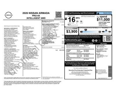 2026 Nissan Armada PRO-4X®