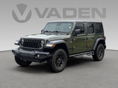 2024 Jeep Wrangler 4-Door Willys 4x4