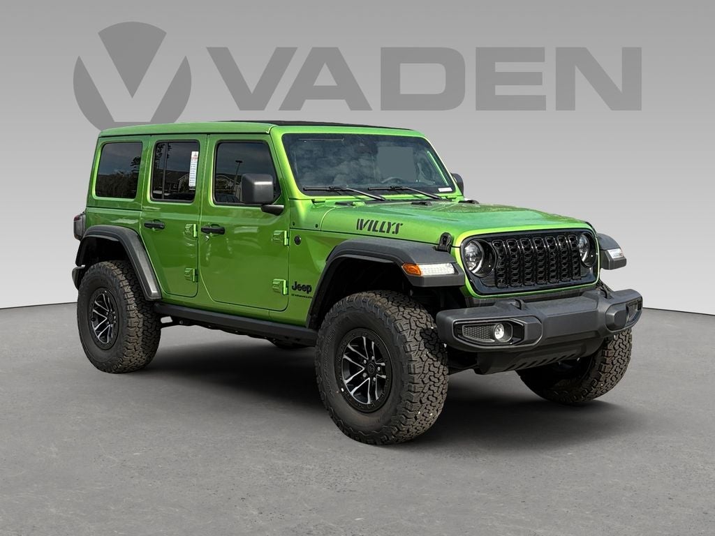 2025 Jeep Wrangler WRANGLER 4-DOOR WILLYS