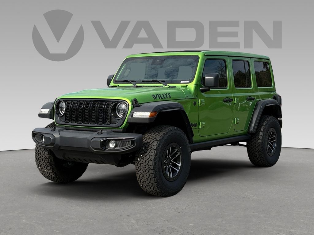 2025 Jeep Wrangler WRANGLER 4-DOOR WILLYS