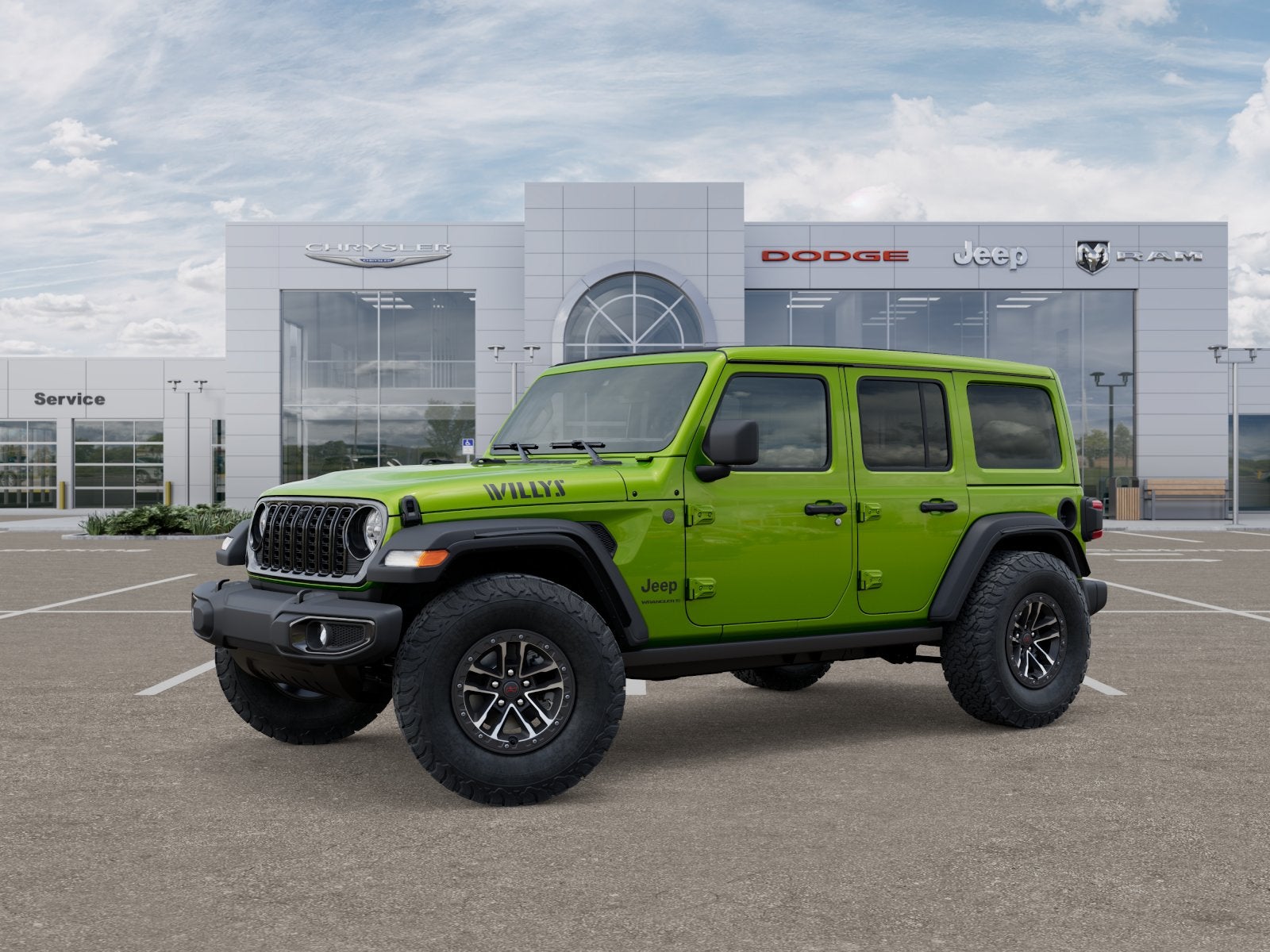 2025 Jeep Wrangler WRANGLER 4-DOOR WILLYS