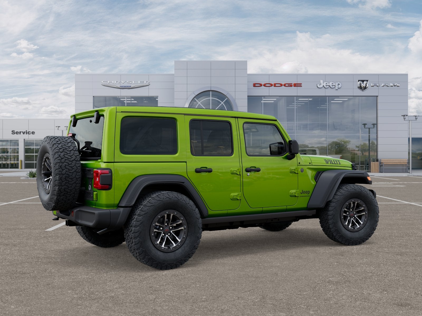 2025 Jeep Wrangler WRANGLER 4-DOOR WILLYS