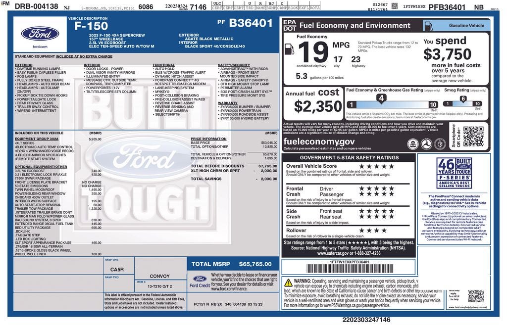 2023 Ford F-150 XLT