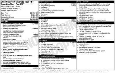 2024 Chevrolet Silverado 1500 2WD Crew Cab Short Bed RST