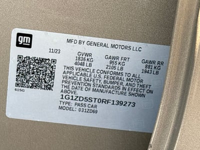 2024 Chevrolet Malibu LT 1LT
