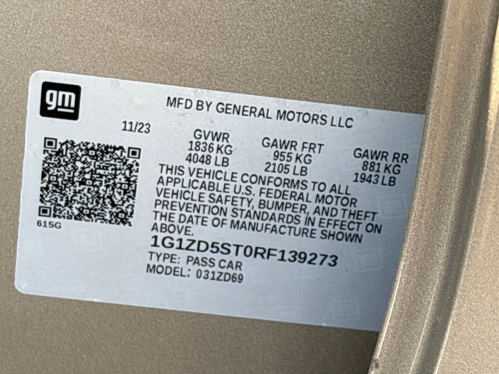 2024 Chevrolet Malibu LT 1LT