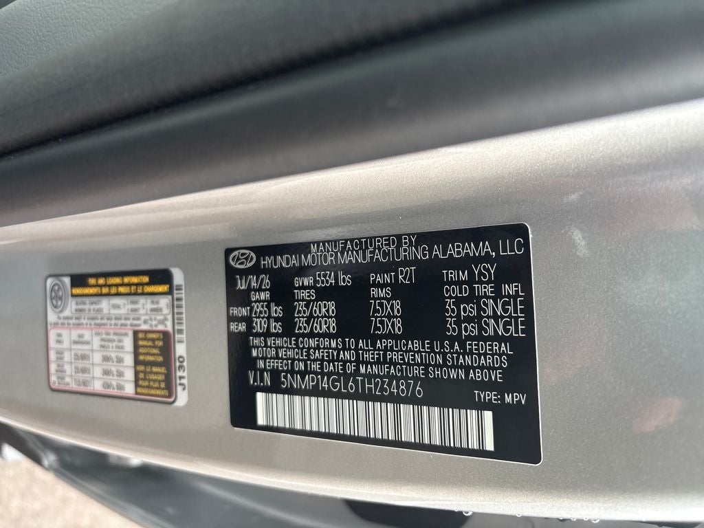2026 Hyundai Santa Fe SE FWD