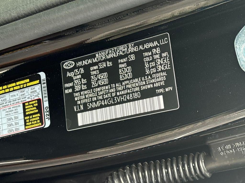 2027 Hyundai Santa Fe Limited FWD