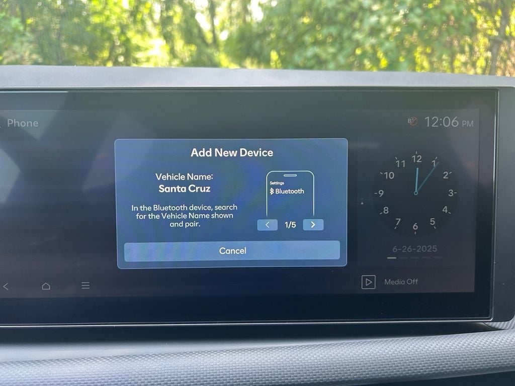 2025 Hyundai Santa Cruz SEL Activity