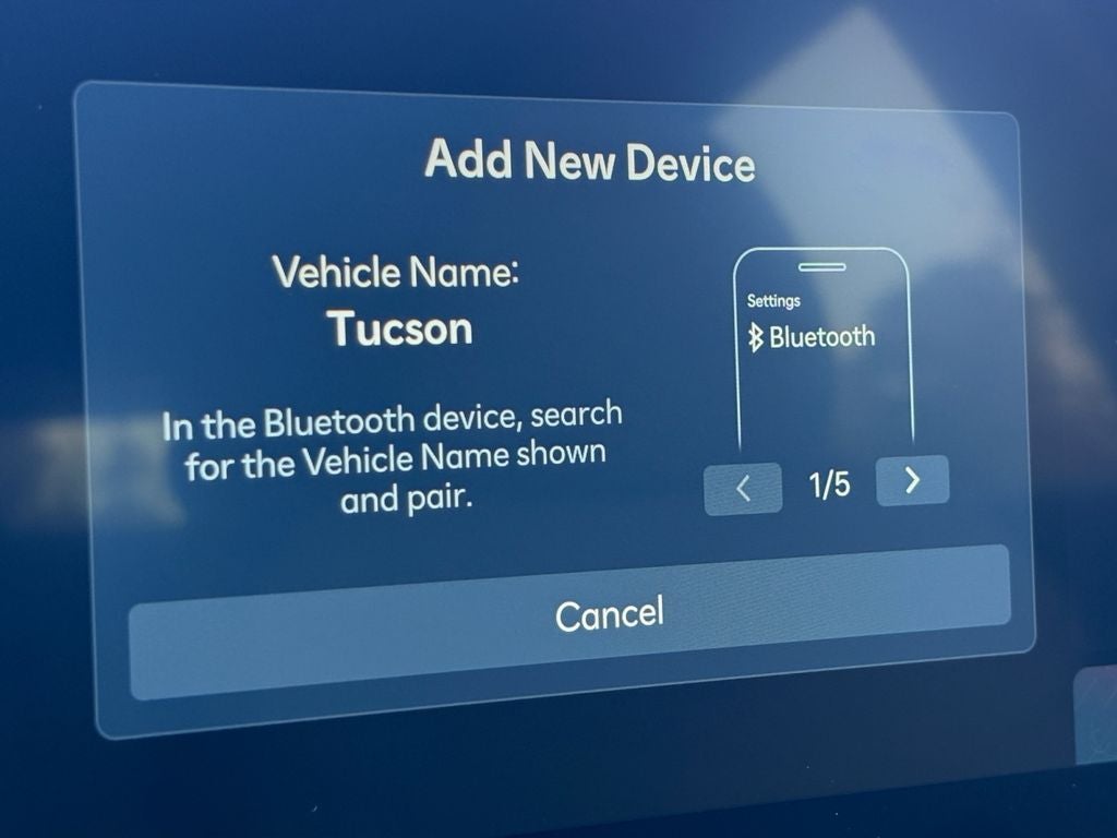 2026 Hyundai Tucson Blue