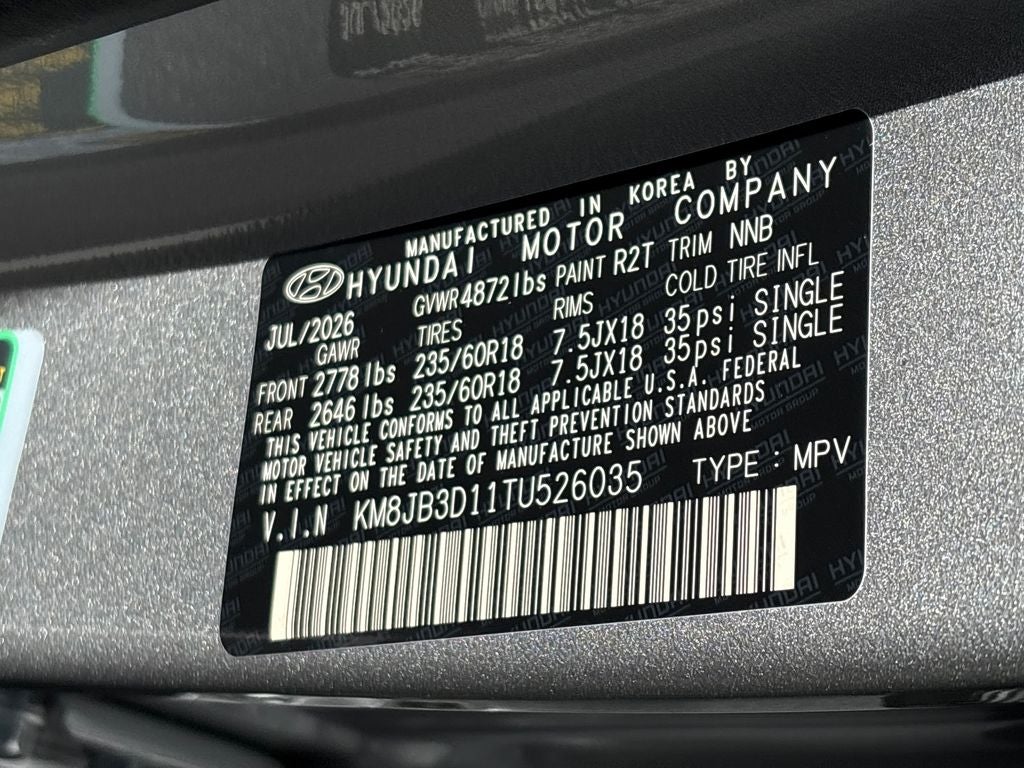 2026 Hyundai Tucson Hybrid SEL FWD