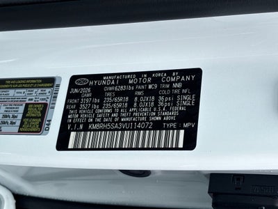 2027 Hyundai Palisade Hybrid Blue SEL Premium 8P