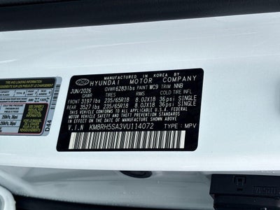 2027 Hyundai Palisade Hybrid Blue SEL Premium 8P