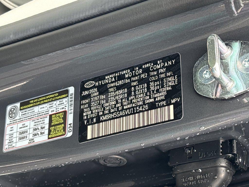 2027 Hyundai Palisade Hybrid Blue SEL Premium 7P