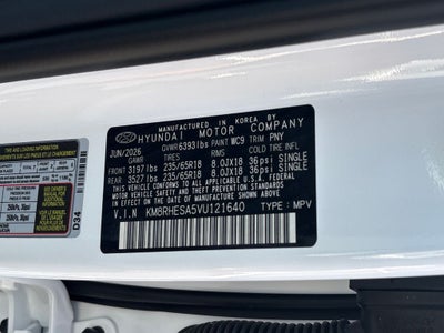 2027 Hyundai Palisade Hybrid SEL Premium 7P