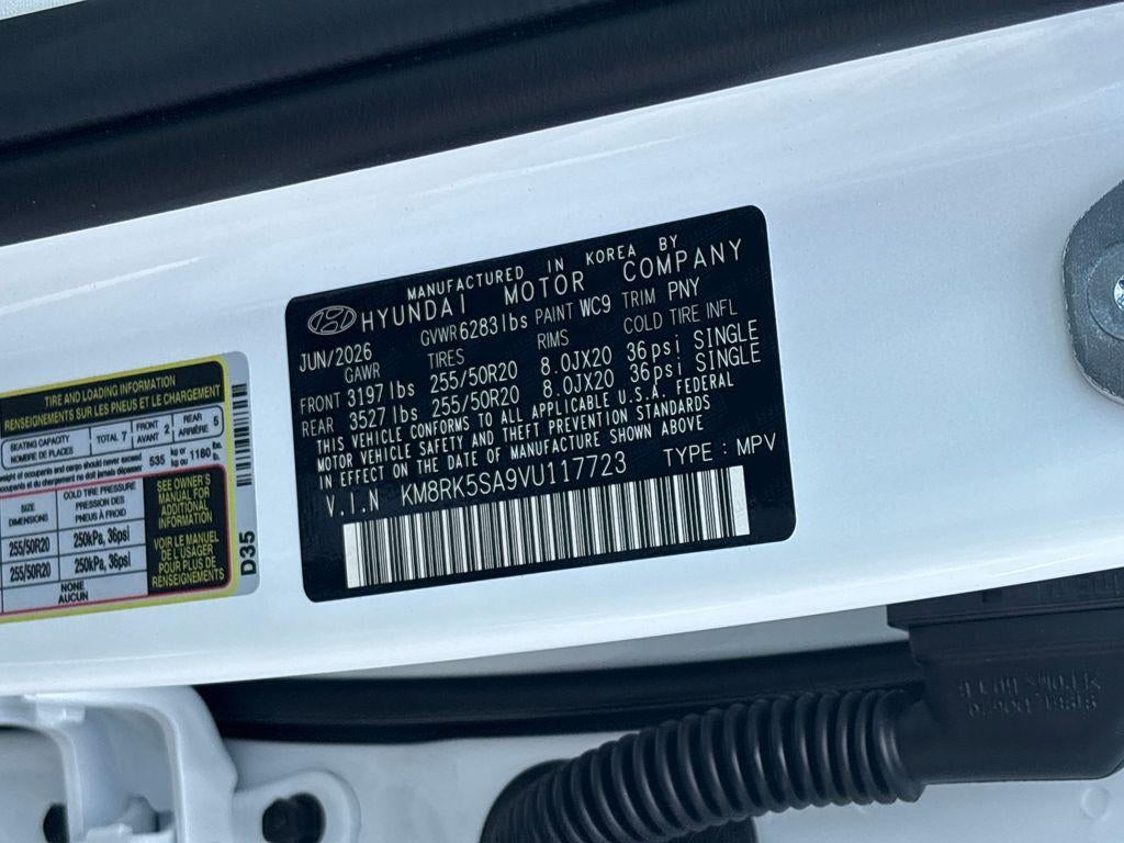 2027 Hyundai Palisade Hybrid Limited 7P