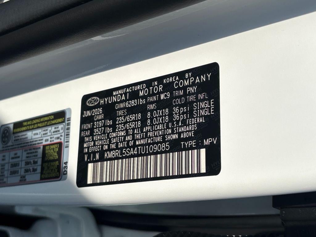 2026 Hyundai Palisade Hybrid Blue SEL 7P