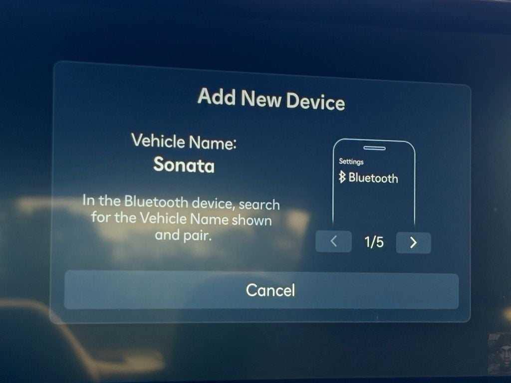 2026 Hyundai Sonata Hybrid Blue