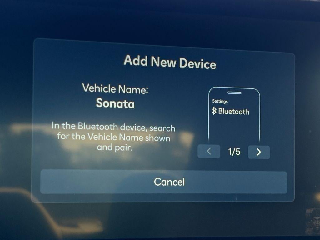2026 Hyundai Sonata Hybrid Blue