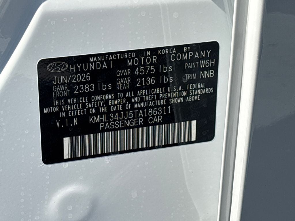 2026 Hyundai Sonata Hybrid SEL