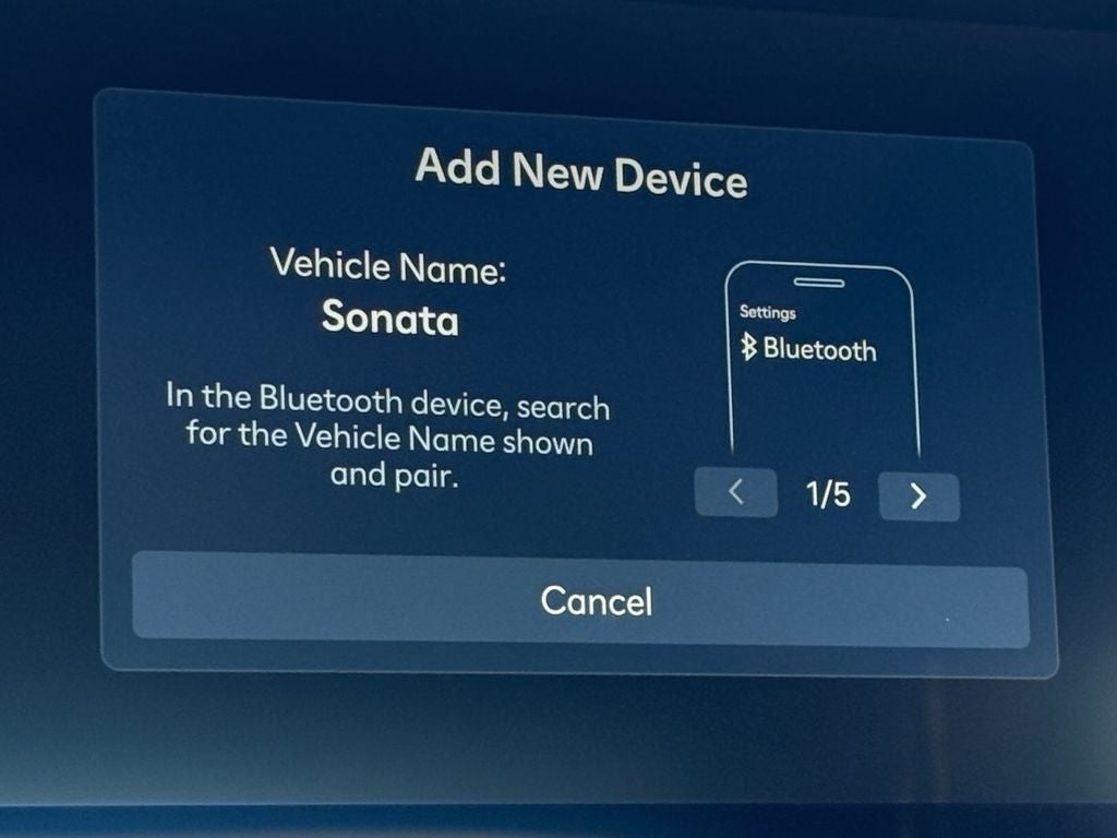 2026 Hyundai Sonata SEL Sport