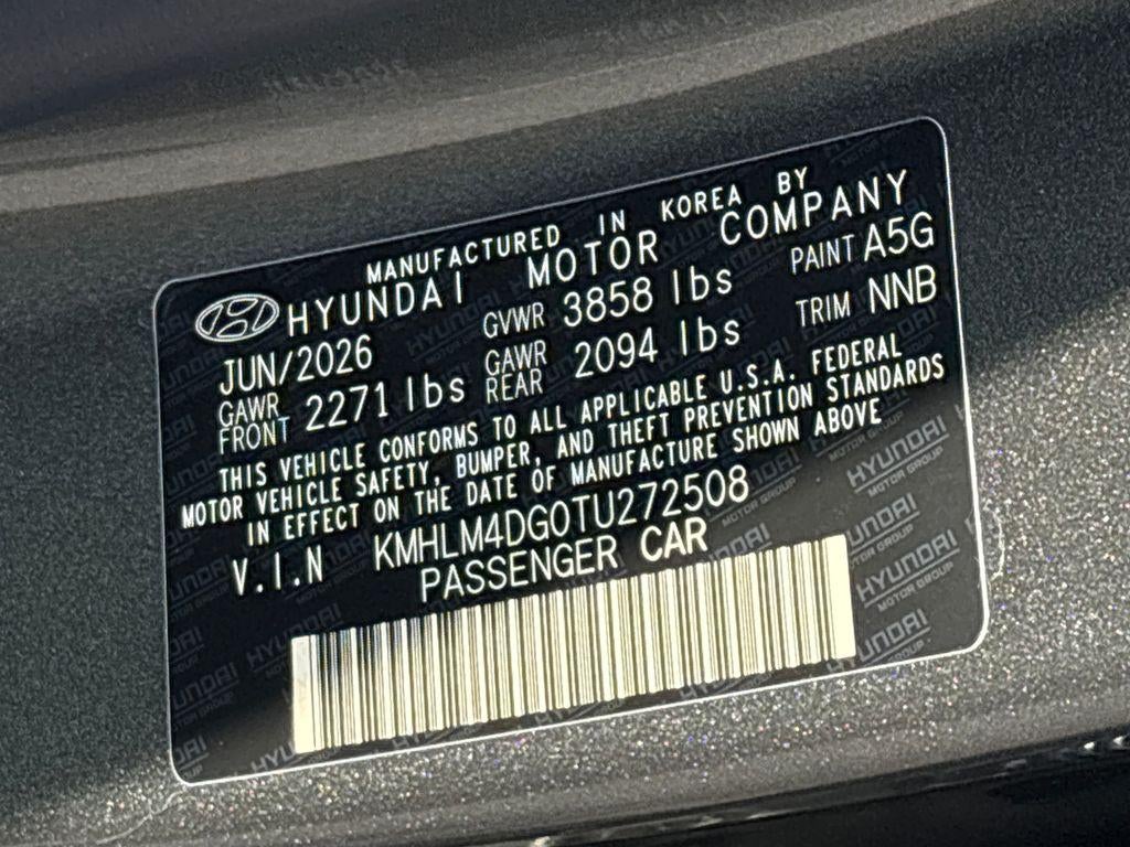 2026 Hyundai Elantra SEL Sport