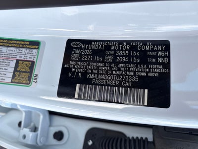 2026 Hyundai Elantra SEL Sport