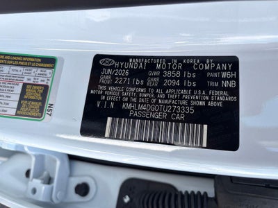 2026 Hyundai Elantra SEL Sport