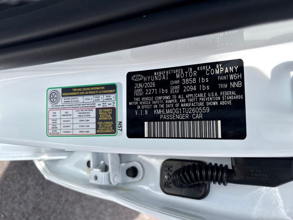 2026 Hyundai Elantra SEL Sport