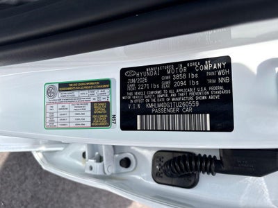 2026 Hyundai Elantra SEL Sport