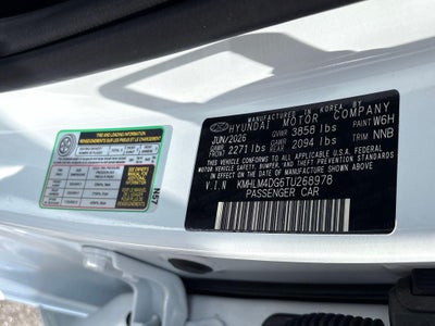 2026 Hyundai Elantra SEL Sport