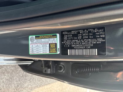 2026 Hyundai Elantra SEL Sport
