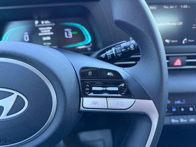 2026 Hyundai Elantra Hybrid Blue
