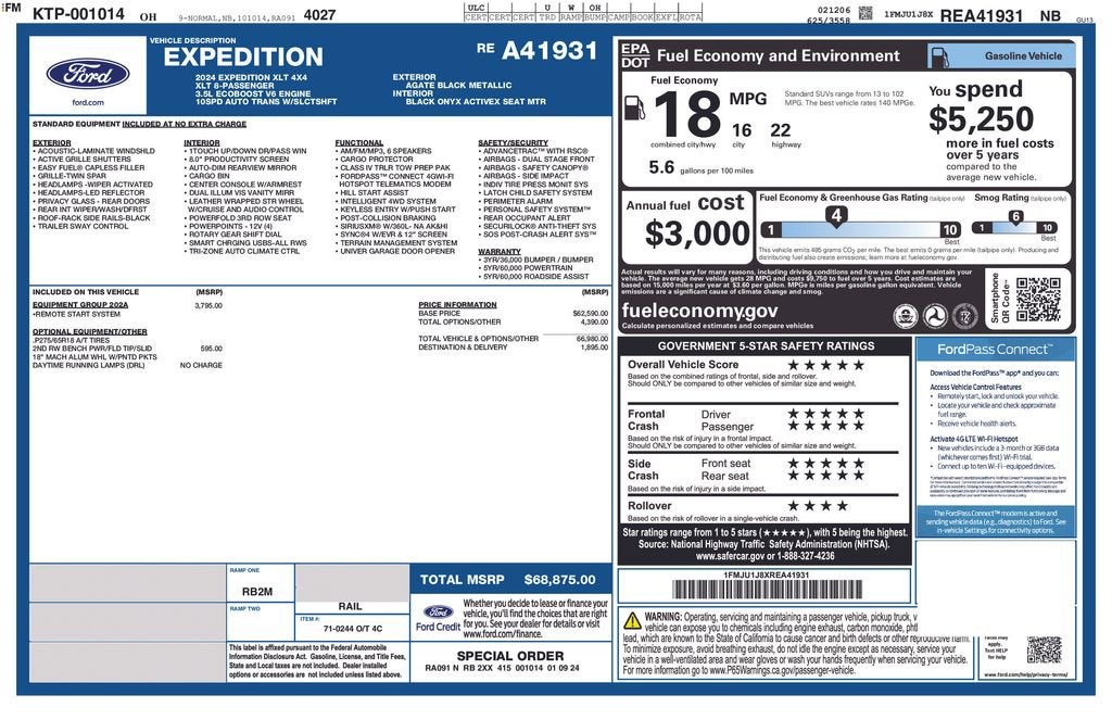2024 Ford Expedition XLT