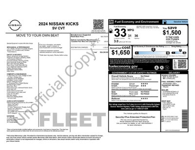 2024 Nissan Kicks SV