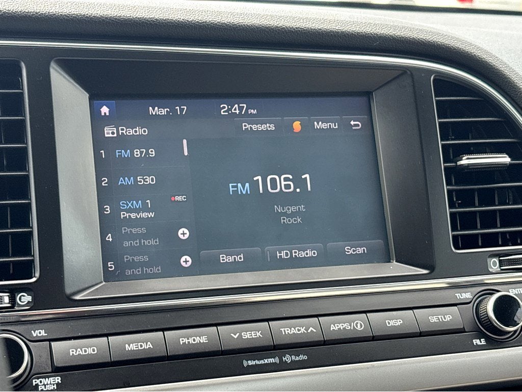 2018 Hyundai Elantra SEL