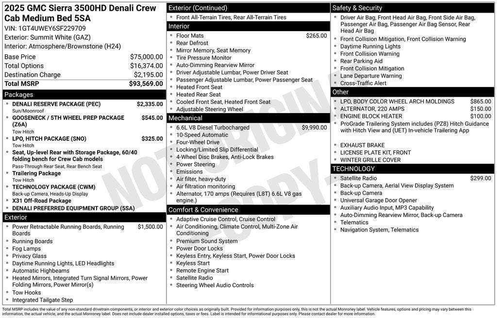 2025 GMC Sierra 3500 HD Base